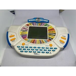 Wheel of Fortune Tiger Electronics handheld 1998  and 1999 deluxe Cartridge